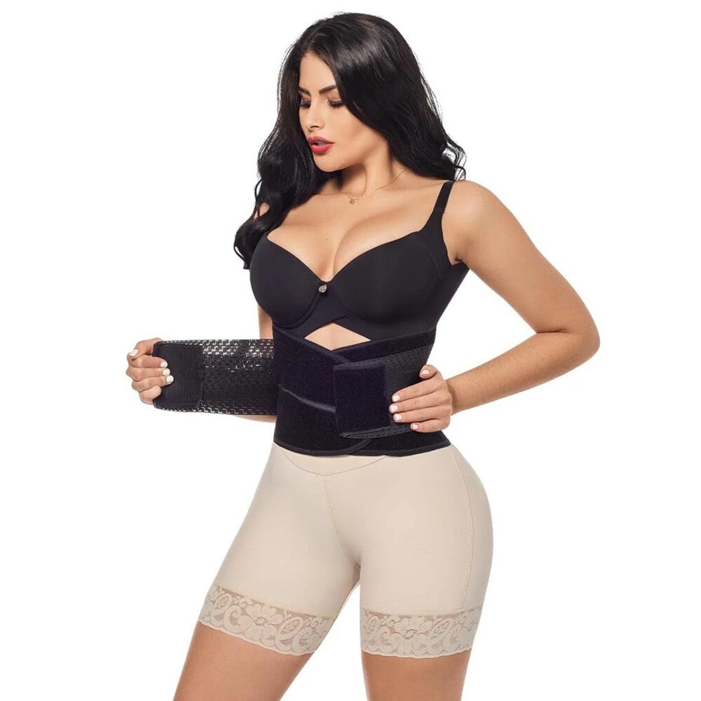 Waist Trainer Neoprene Fajas Reductoras Colombianas Salome Sauna Sweat Size L
